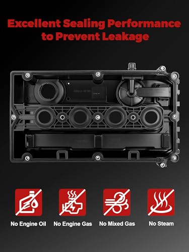 Engine Valve Cover L4 1.6L 1.8L Fits for 2010-2016 Cruze, 2012-2018 Sonic - size: 264-920