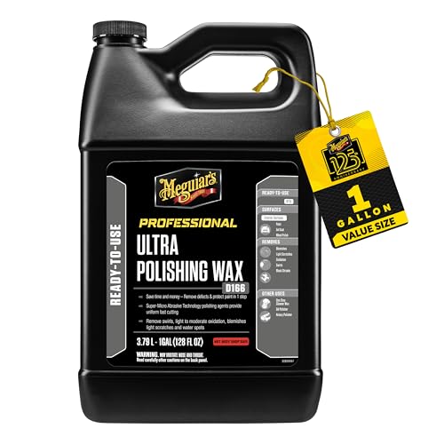 Meguiar's Professional D166 Detailer Ultra Polishing Wax, 1gal - style: Polishing Wax
