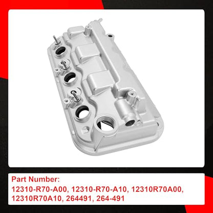 Front Engine Valve Cover With Gasket For Honda Acura V6 3.5L - color: Front