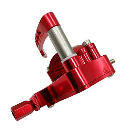 22mm 7/8" BILLET THUMB THROTTLE ASSEMBLY FOR YAMAHA BANSHEE YFZ RAPTOR 350 660 700 YFZ350 Blaster Banshee YFZ450 Warrior (red)