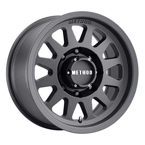 Method Race Wheels 704 Matte Black 17x8.5" 8x6.5", 0mm offset 4.75" Backspace, MR70478580500 - color: Matte Black, size: 17x8.5 inches, 8x6.5, 0/4.75"