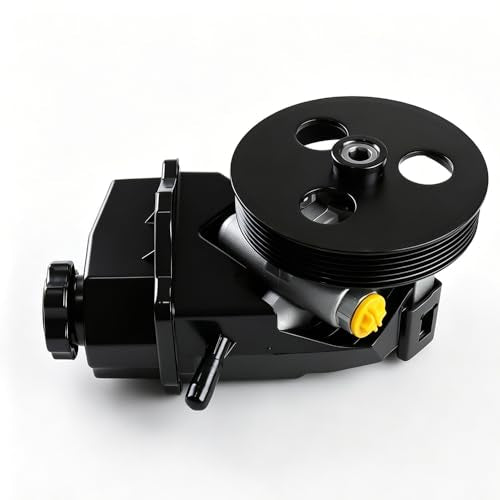 Power Steering Pump with Pulley Compatible with 2006-2011 Chevy Impala 3.5L 3.9L, 2006-2007 Monte Carlo, Replaces OE 15267585 88964571 20-69989 - size: 2006-2011 Chevrolet Impala 3.5L 3.9L