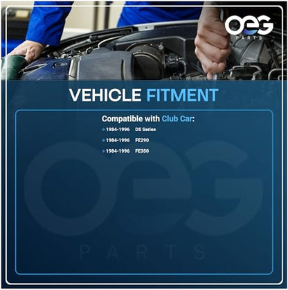 OEG Parts 12V 25A Generator Fits Club Car FE290 FE350 1984-96 3-1022-01HI-1