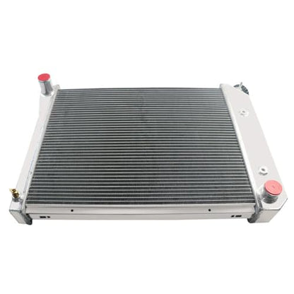 3 Rows Aluminum Radiator For Chevy 68-74 Nova / 70-81 Camaro / 75-87 El Camino, Replacement Radiator, aluminum radiator, Radiators