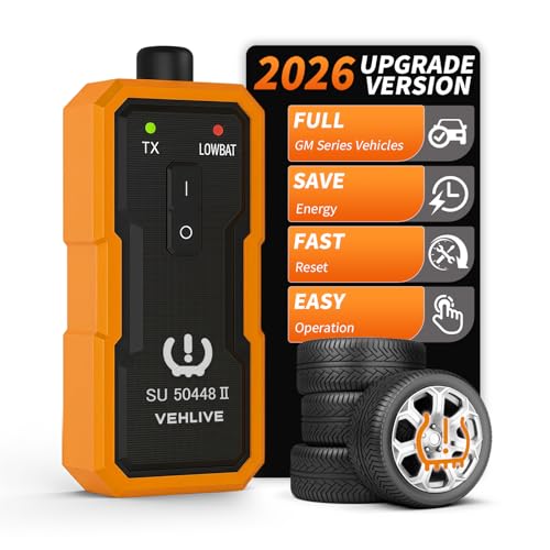 TPMS Relearn Tool for GM Tire Sensor, EL-50448 Upgraded Version - color: No Battery