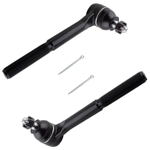 BOXI (Set of 6) Front Inner & Outer Tie Rod Ends w/Adjusting Sleeve Kit Fits for Chevrolet Astro 1990-2005 / for GMC Safari 1990-2005 AWD/Replaces ES3254 ES2838 ES2004