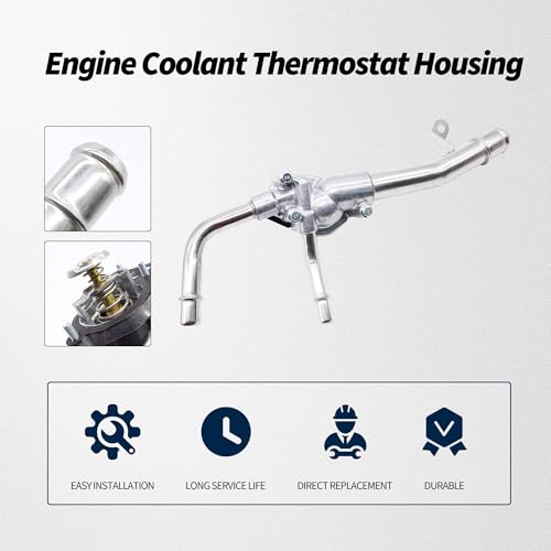 HiSport Aluminium Engine Coolant Thermostat Housing 12599235