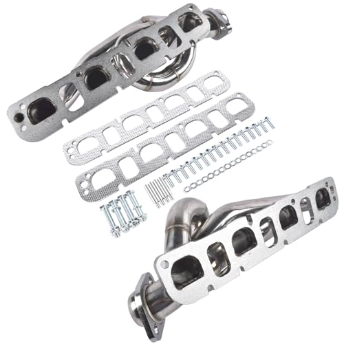 Exhaust Shorty Headers Manifold Replacement for Ram V8 5.7L 345