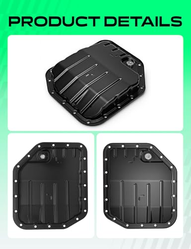 YHTAUTO Transmission Oil Pan Sump with Drain Plug for Toyota, Scion