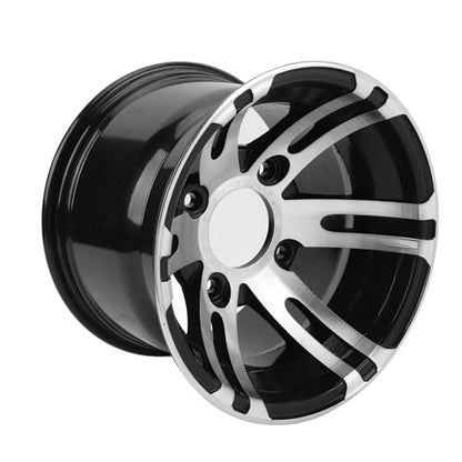 10 Inch ATV Wheel Rim, Universal High Strength ATV Aluminum Alloy Rim for ATVs Go Karts Cart 4 Wheel Vehicles (Rear Wheel) - size: Rear Wheel