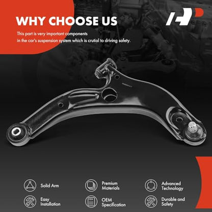 A-Premium Front Right Lower Control Arm, with Ball Joint & Bushing