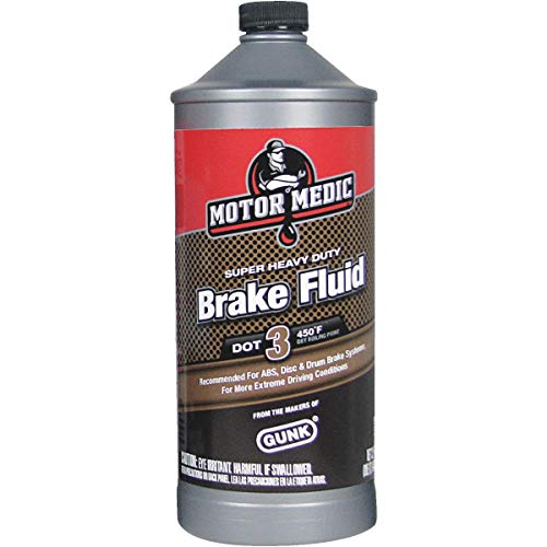Motor Medic M4332 DOT 3 Super Heavy Duty Brake Fluid - 32 oz.