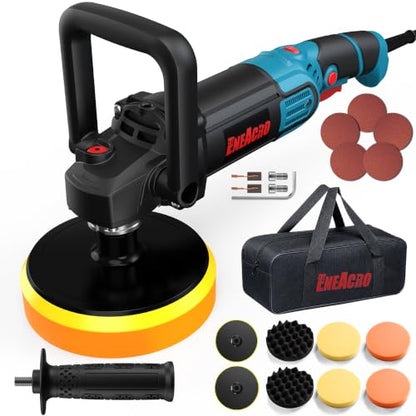 ENEACRO 1700W Rotary Car Buffer Polisher Waxer