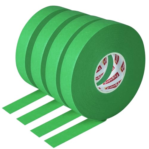 4 Pack Masking Tape 17mm×50m Automotive Refinish Masking Tape for Car - size: 17mm