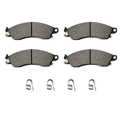 SATISFIED Ceramic Front Brake Pads D412 Fit For Chevrolet Camaro 1988-1991