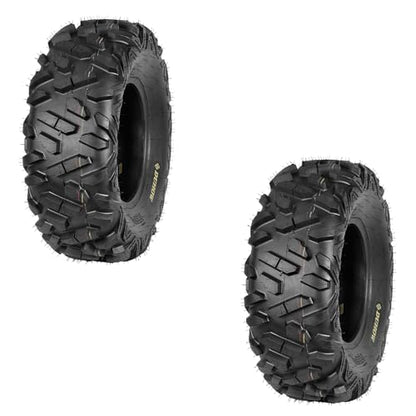 GarveeTech ATV Tires, 2 Pack 26x9-12 26x9x12 ATV UTV All Terrain Tires for Trail, Desert, Mud, Dirt, Street, Sand etc, 6PR Tubeless - size: AT26X9-12, style: Pattern A
