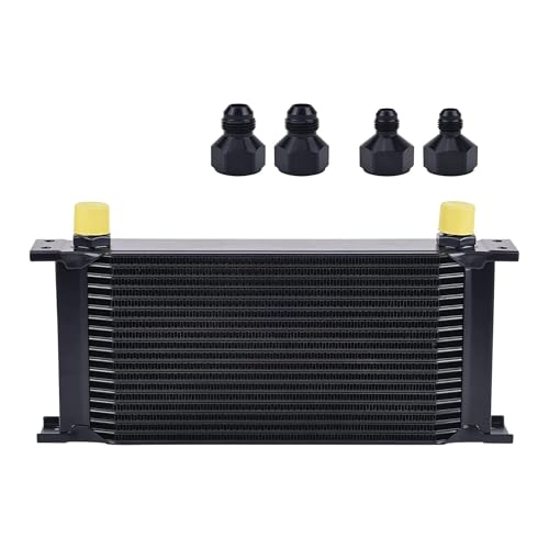 EVIL ENERGY 19 Row Oil Cooler, 10AN Engine Oil Cooler Universal - size: 19 Row