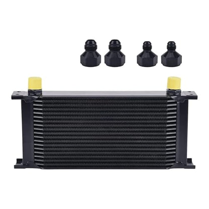 EVIL ENERGY 19 Row Oil Cooler, 10AN Engine Oil Cooler Universal - size: 19 Row