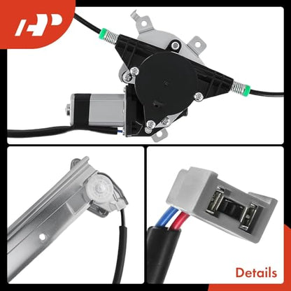 A-Premium Front Passenger Side Power Window Regulator with Motor (2-Pin) - style: Front Passenger (RH)