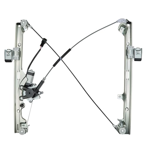 BDFHYK 741-645 Power Window Regulator with Motor for Car Front Right Passenger Side for Chevy Silverado, Tahoe, Suburban, Avalanche, for Cadillac Escalade for GMC Vehicle - size: Front Right, style: 1999-2006 Chevy Silverado 1500