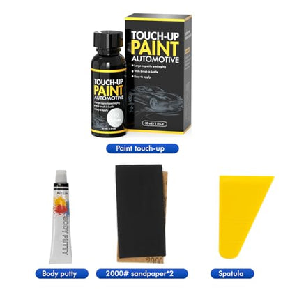 Touch Up Paint for Cars Paint Scratch Repair Kit (Silver) - color: Silver