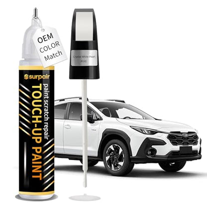 Crystal White Pearl K1X Touch up Paint for Subaru Car Scratch Remover Pen - color: Crystal White Pearl (K1X)