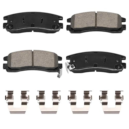 Ceramic Rear Brake Pads for Chevrolet Impala,Monte Carlo - size: D698