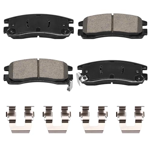 Ceramic Rear Brake Pads for Chevrolet Impala,Monte Carlo - size: D698