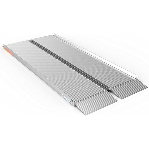 EZ-ACCESS Suitcase Singlefold Portable Wheelchair Ramp, 6 x 30 in - size: 6 Foot (Pack of 1), style: Standard