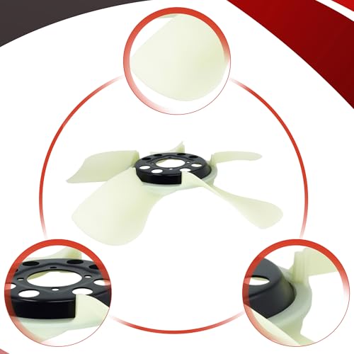 PartsFlow Engine Radiator Cooling Fan Blade For Chrysler Dodge Suv Pickup 5.7L 6.4L 620-057 - color: For Dodge