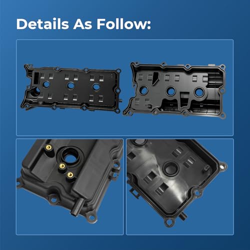 VQ35DE Engine Valve Cover Kit Compatible with Nissan 350Z 2003-2008 - size: VQ35DE Engine