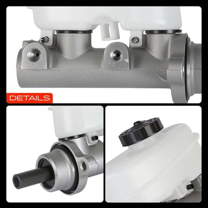 A-Premium Brake Master Cylinder with Reservoir and Cap