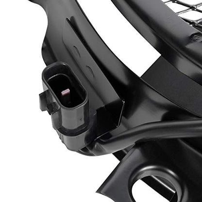 Auto Dynasty MI3113105 OE Style AC Condenser Cooling Fan Shroud Assembly Compatible with Mitsubishi Montero 92-00