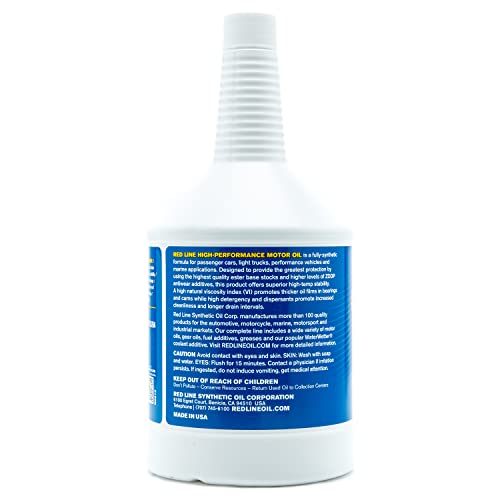 Red Line 11304 SAE 10W30 Fully Synthetic Motor Oil - 1 Quart (6 Pack) - size: Quart (6 Pack)