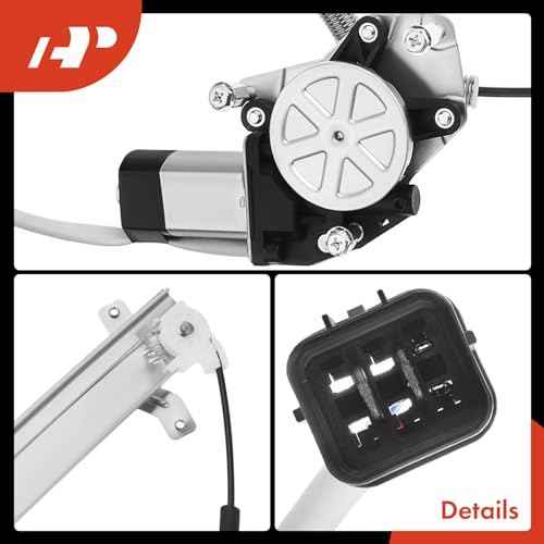 A-Premium Front Passenger Side Power Window Regulator with Motor (2-Pin) - style: Front Passenger Side (RH)