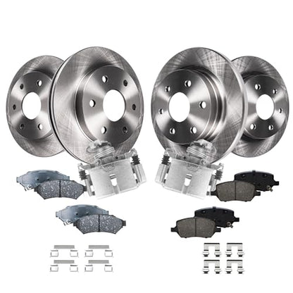 Detroit Axle - Brake Kit for 2006-2009 Chevrolet Uplander Buick Terraza - size: 10BPR47531/kit