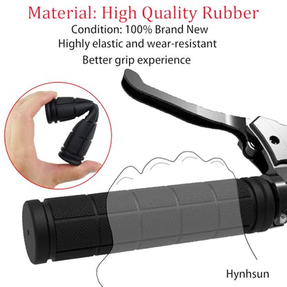 Bike Handlebar Grips 2 Pairs,Kids Non-Slip-Rubber Bicycle Handlebar Grips, Specialized Replacement Bike Grips for Beach Cruiser Scooter Foldable Mountain Bicycle Tricycle BMX MTB