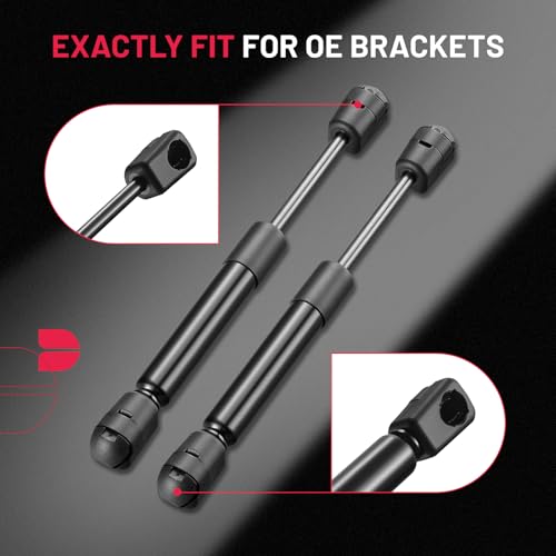 BDFHYK CS75010 7.5inch 10LBS/45N Gas Shocks Struts Lift Support for Leer Camper Shell Rear Topper Window Pickup Cap Canopy Toolbox Cabinet Lid Motorhome Door Gas Springs Set of 2 - size: 7.5 Inch 10 Lbs