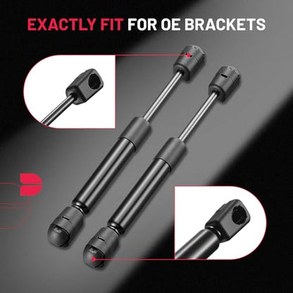 BDFHYK CS75010 7.5inch 10LBS/45N Gas Shocks Struts Lift Support for Leer Camper Shell Rear Topper Window Pickup Cap Canopy Toolbox Cabinet Lid Motorhome Door Gas Springs Set of 2 - size: 7.5 Inch 10 Lbs