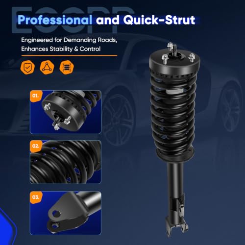 ECCPP Struts Spring Assembly Complete for 2005-2010 for Chrysler 300 - size: 172248
