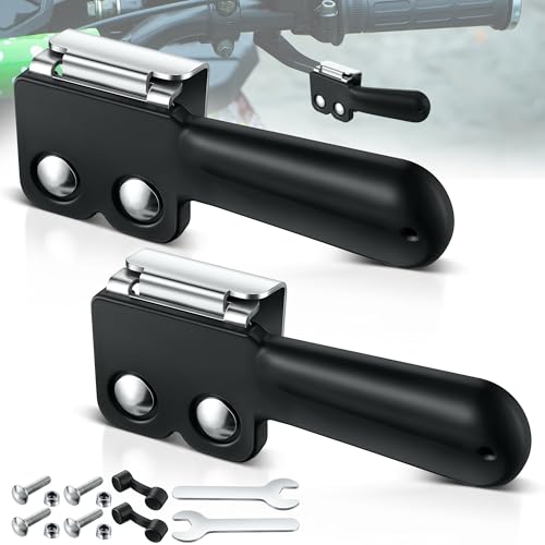 Saillong 2 Pack ATV Throttle Extender Black - color: Black
