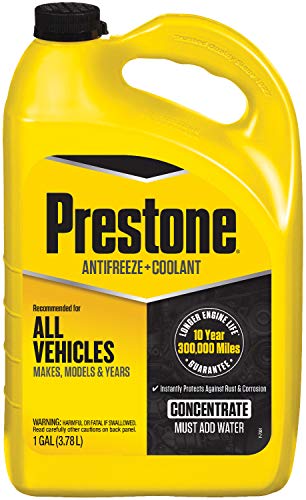 Prestone AF2000-6PK Extended Life Antifreeze - 1 Gallon, (Pack of 6)