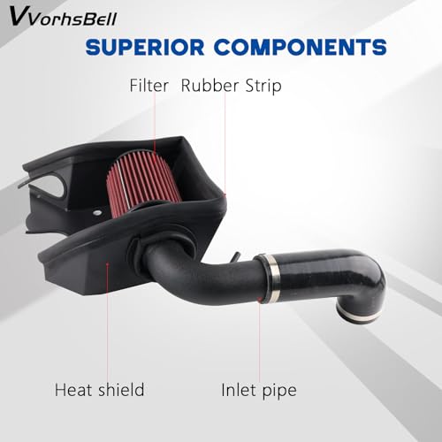 Cold Air Intake Kit for VW Golf/MK7 1.4T Audi A3/Q2/Q3(EA211) - size: VW Golf/MK7/Jetta AUDI A3/Q2/Q3 1.4 EA211