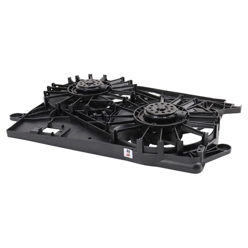 TRQ Dual Radiator & Condenser Fan Assembly - style: RFA76771