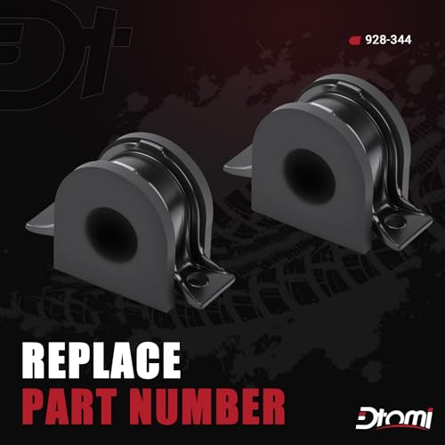 Suspension Stabilizer Sway Bar Bushing Compatible with Chevy GMC Cadillac Savana Suburban Silverado Tahoe Yukon 928-344