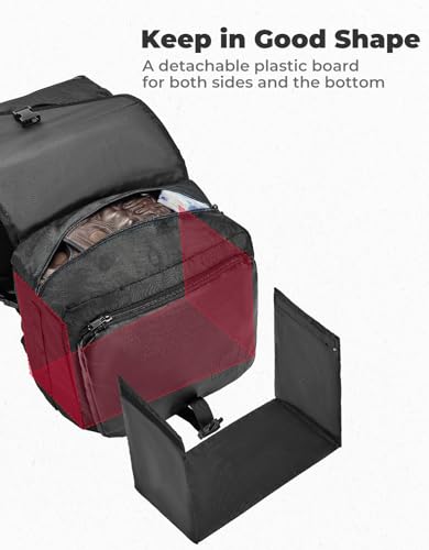KEMIMOTO Motorcycle Saddlebags 40L(20Lx2) Large Capacity