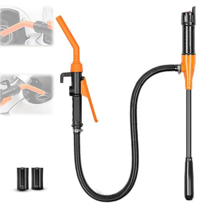 Fuel Transfer Pump Battery Powered - Siphon Pump for Gasoline Transfer Pump - High-Flow 2.2 GPM Electric Oil Pump and Fuel Pump for Liquid Transfer Pump Multi use Water Pump