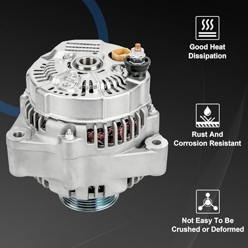 PartsFlow Alternator Assembly for 1999 2000 2001 Honda Odyssey 3.5L Cargo EX LX 31100P8F-A02