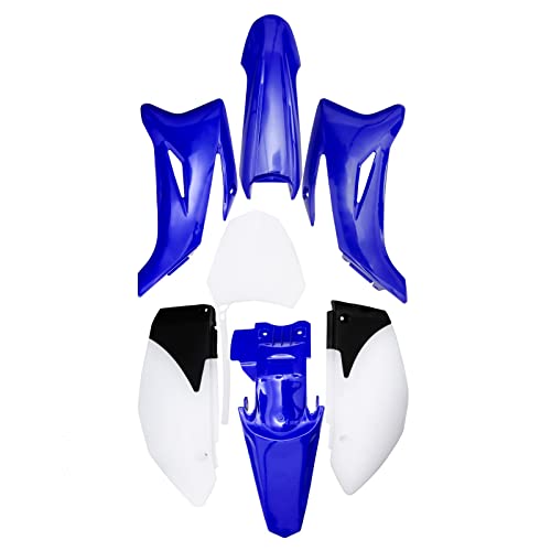 TDPRO Plastic Fender Fairing Kit for TTR-R110E Pit Dirt Bike (Blue) - color: Blue