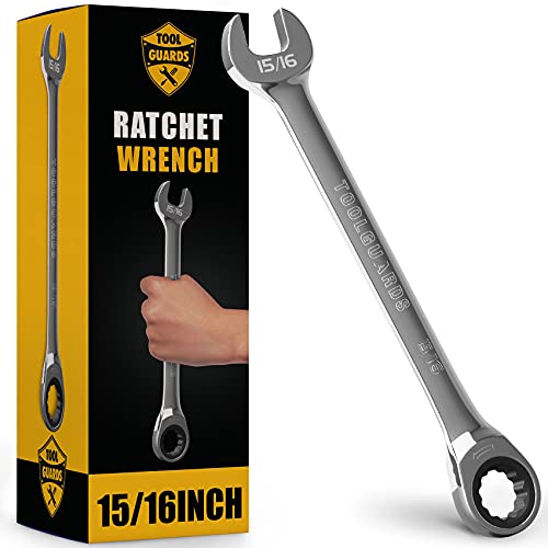 Ratcheting Wrench - Slim Profile - Ratchet Wrench, 15/16" Wrench Set - size: 15/16″
